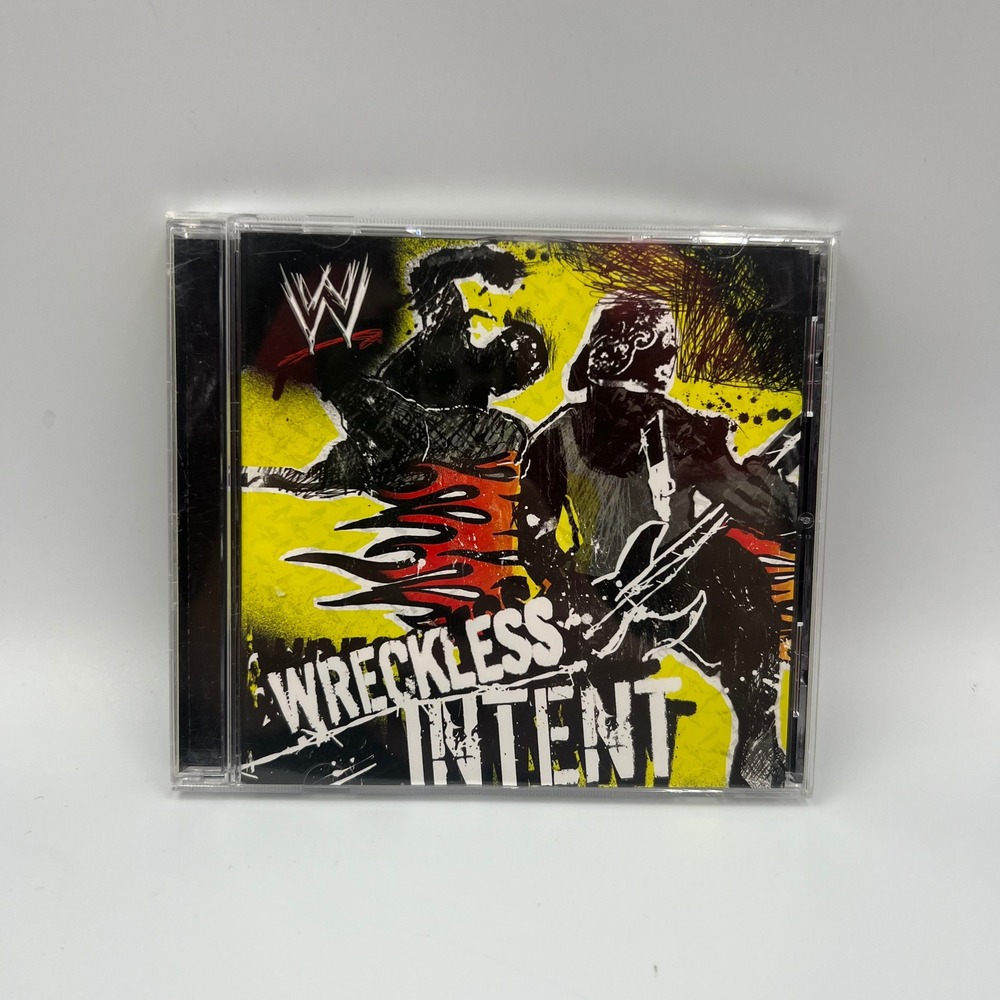 WWE Wreckless Intent CD 2006 Entrance Themes Motorhead POD Three 6 Mafia